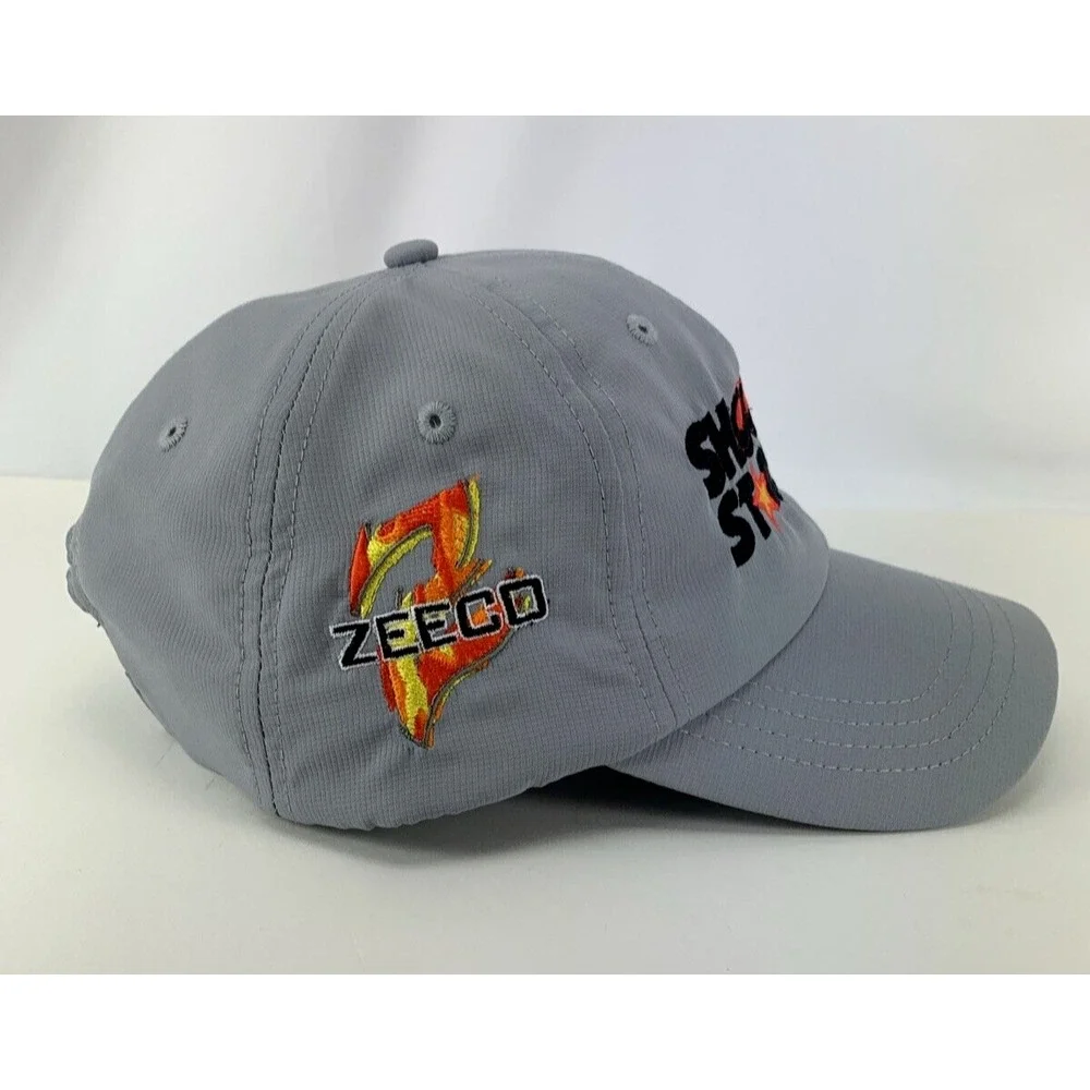 Shooting Stars Hat Gray Boy Scouts Sporting Clays BSA Zeeco Adjustable Ball Cap